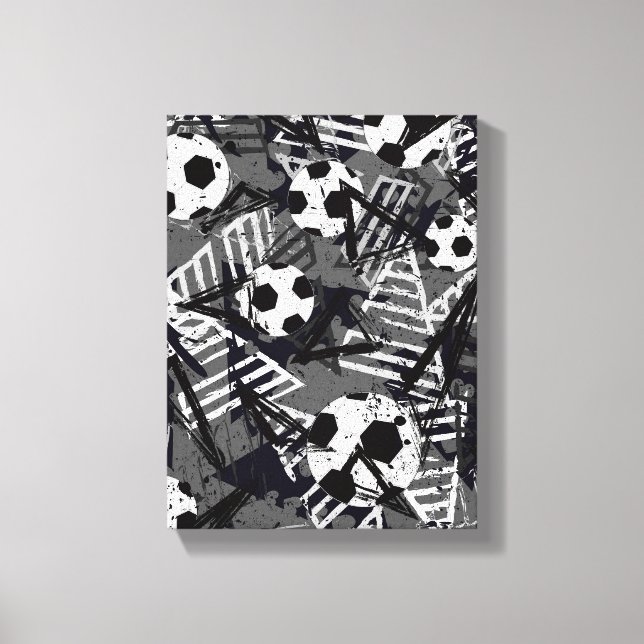 Soccer Canvas Wall Art (Front)