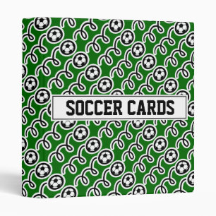 Soccer card binder for collector (no sleeves)