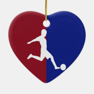 Soccer Ceramic Ornament
