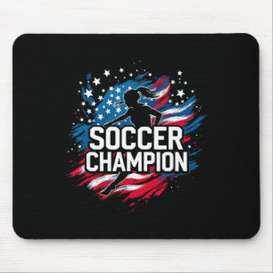 Soccer Champion _1 Mouse Pad