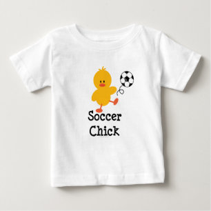 Soccer Chick Baby T-shirt