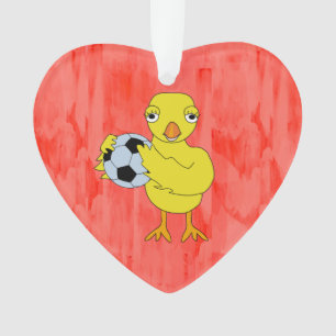 Soccer Chick Ornament