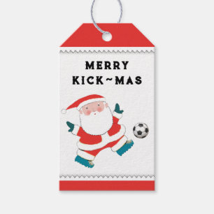 Soccer Christmas Gift Tags