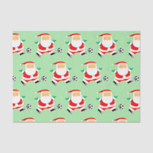 Soccer Christmas Tissue Paper