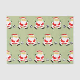 Soccer Christmas Tissue Paper