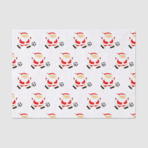 Soccer Christmas Tissue Paper