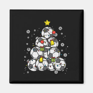 Soccer Christmas Tree Xmas Player Boys Girls Men W Magnet