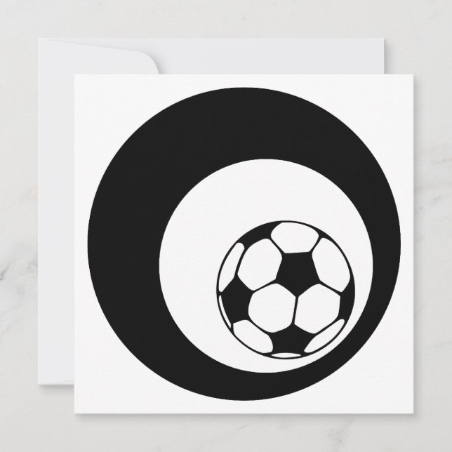soccer circles invitation (Front)
