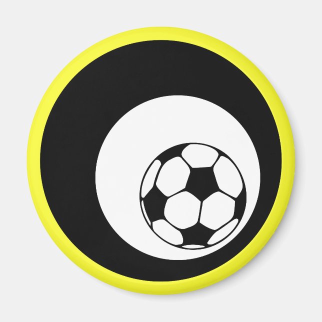 soccer : circles : magnet (Front)