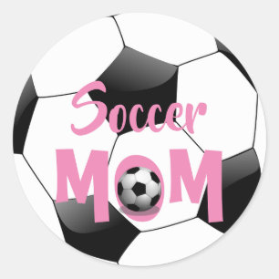 Soccer Classic Round Sticker