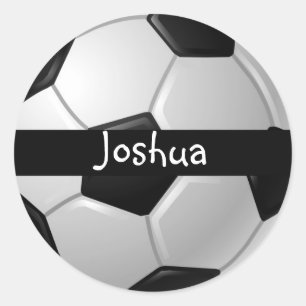 Soccer Classic Round Sticker