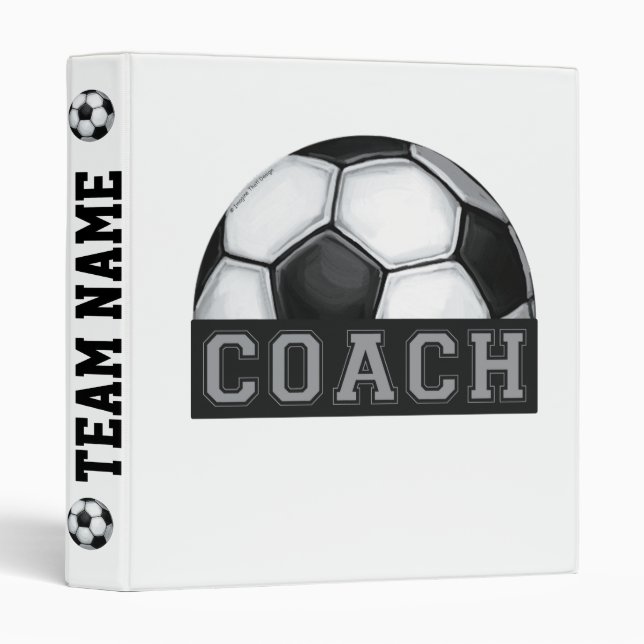 Soccer Coach Binder (Front/Spine)