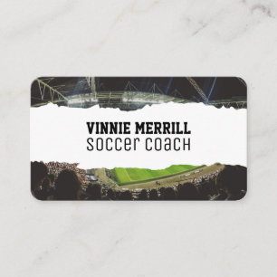 Soccer Coach Business Card