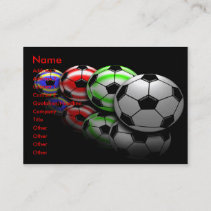 Soccer Coach Business Cards