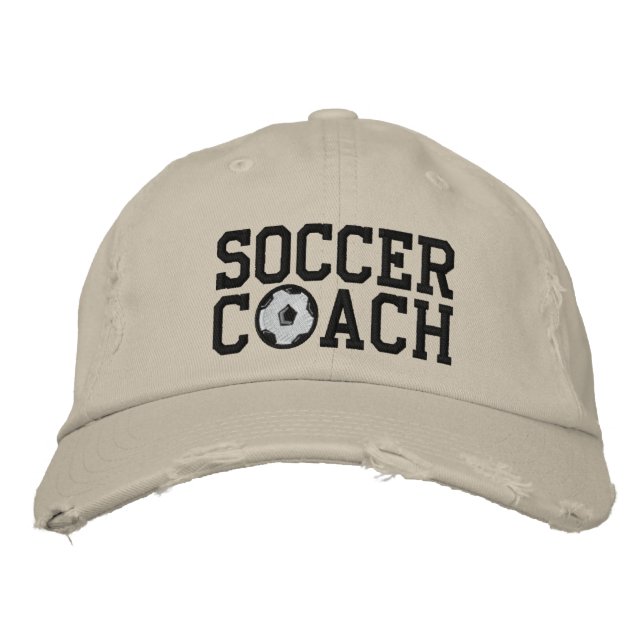 Soccer Coach Cap (Front)