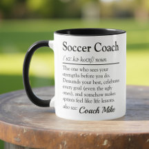 Soccer Coach Definition Custom Appreciation