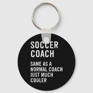 Soccer Coach Definition Funny Keychain