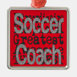 Soccer Coach Extraordinaire Metal Ornament