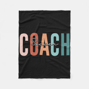 Soccer Coach Gifts Men Women  Fleece Blanket