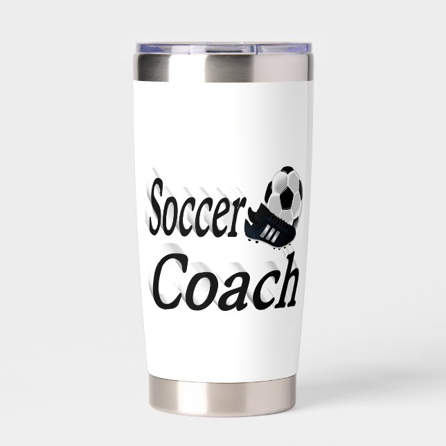 Soccer Coach Insulated Tumbler (Front)