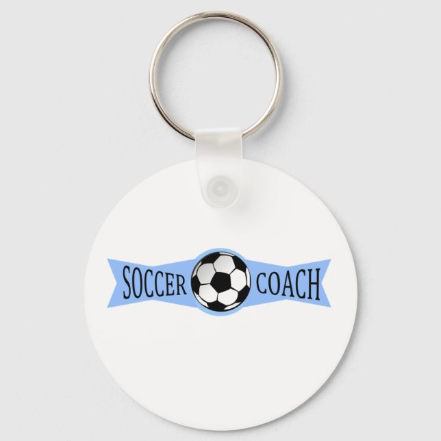 soccer coach keychain (Front)