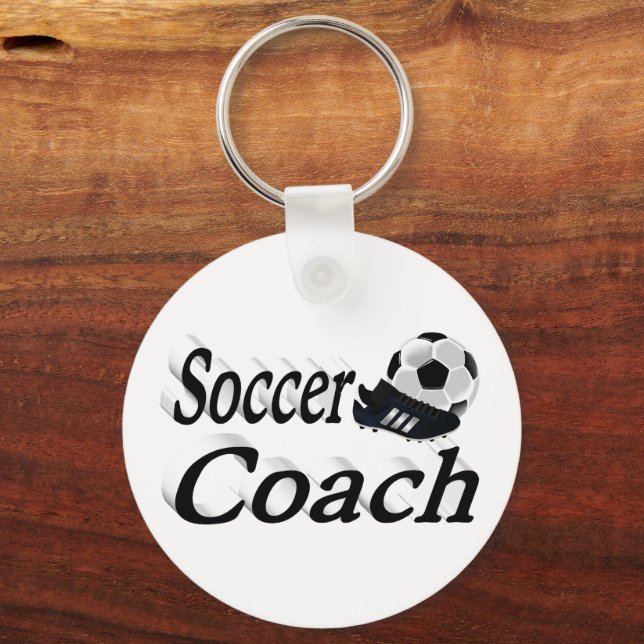 Soccer Coach  Keychain (Front)