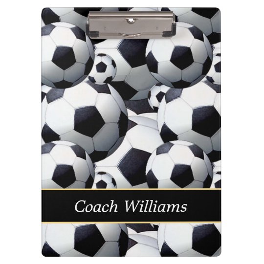 Soccer Coach Personalized Clipboard