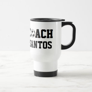 Soccer Coach Personalized Travel Mug