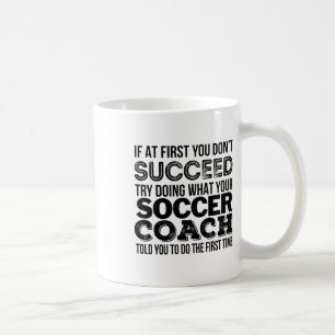 Soccer Coach Shirt Funny Gift Tee Coffee Mug