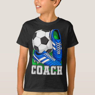 Soccer Coach Sports Coaching Staff Dad Father's Da T-Shirt
