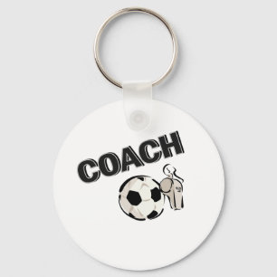 Soccer Coach (Whistle/Ball) Keychain