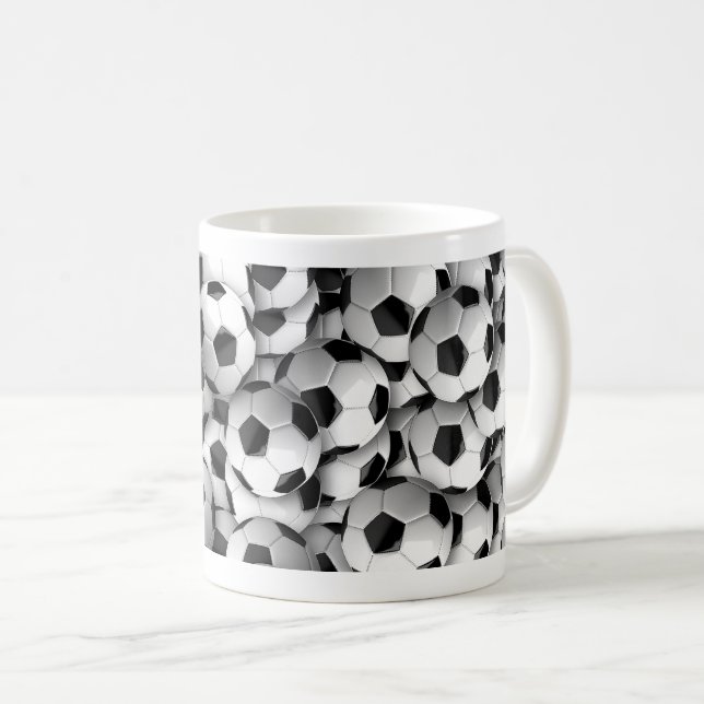 Soccer Coffee Mug (Front Right)