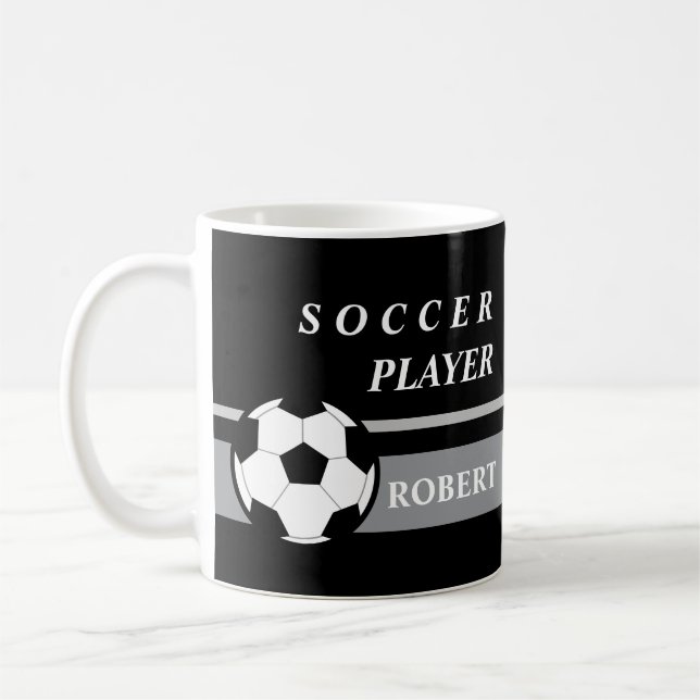 Soccer Coffee Mug (Gauche)