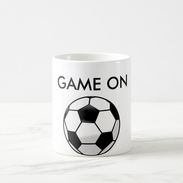 Soccer coffee mug. coffee mug (Center)