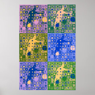 Soccer Collage Soccer Art 2014 futebol Futbol Poster