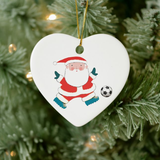 Soccer Collectable Ceramic Ornament (Tree)