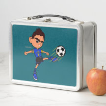 Soccer Collectable Metal Lunch Box, We're Guys USA