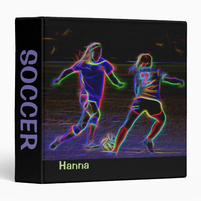 Soccer Competition, Player Action Graphics, Binder (Front/Spine)