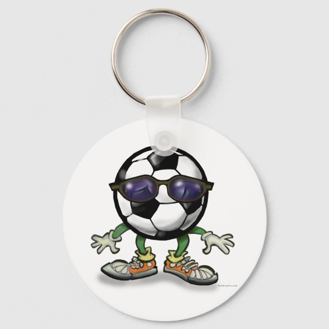 Soccer Cool Keychain (Front)