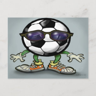 Soccer Cool Postcard
