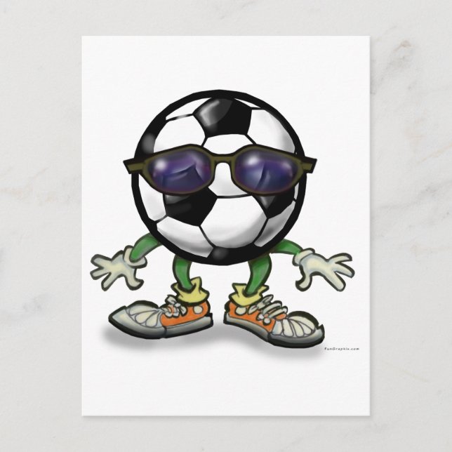 Soccer Cool Postcard (Front)