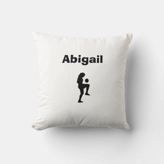 Soccer Coussin personnalisé (femme) (Recto)
