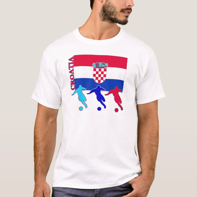 Soccer Croatia T-Shirt (Front)