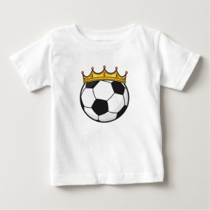 Soccer Crown Queen Baby T-Shirt