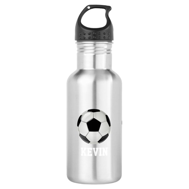 Soccer Custom 532 Ml Water Bottle (Front)