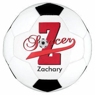 Soccer   Customized   Red Ball