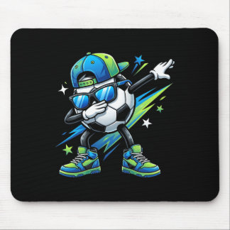 Soccer Dabbing Sports Cool Boys Girls Game Day Spo Mouse Pad