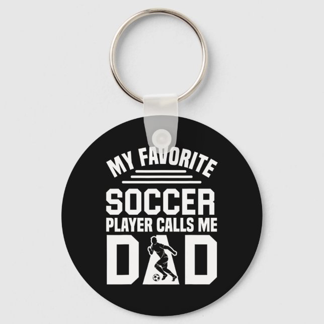 Soccer Dad _1  Keychain (Front)