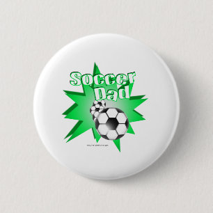 Soccer Dad 2 Inch Round Button