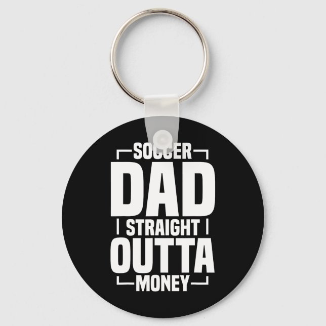 Soccer Dad _4  Keychain (Front)